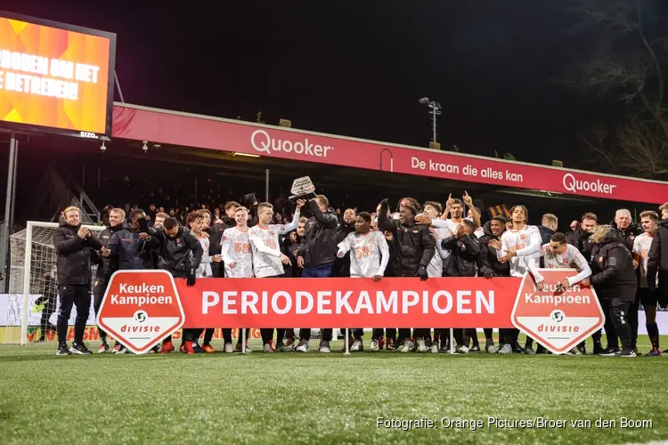 Excelsior blijft koploper, maar FC Volendam pakt periodetitel