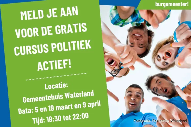 Gratis cursus Politiek Actief