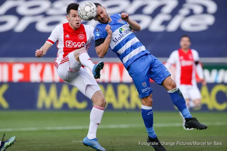 Ajax probleemloos langs PEC Zwolle