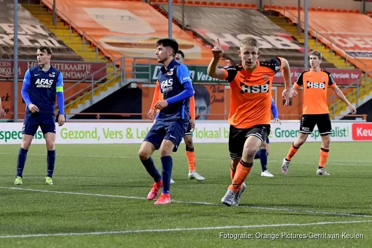 FC Volendam sluit reguliere competitie af met winst op Jong AZ