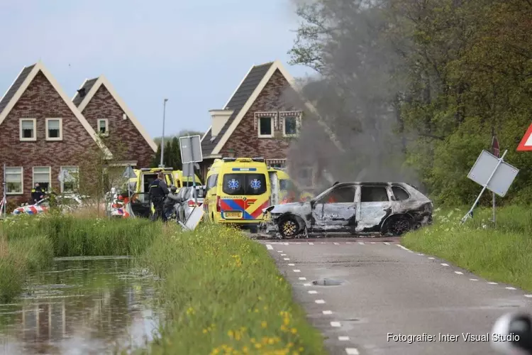 Dode en twee gewonden na gewapende overval in Noord. Achtervolging tot in Broek in Waterland