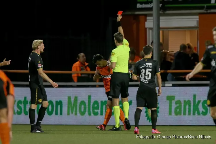 Tien man van FC Volendam laten winst glippen tegen Roda JC