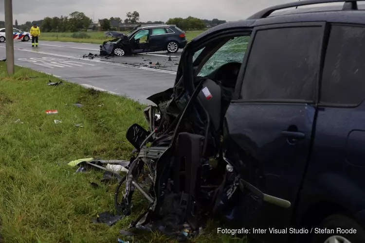 Meerdere gewonden bij ernstig ongeval op N247