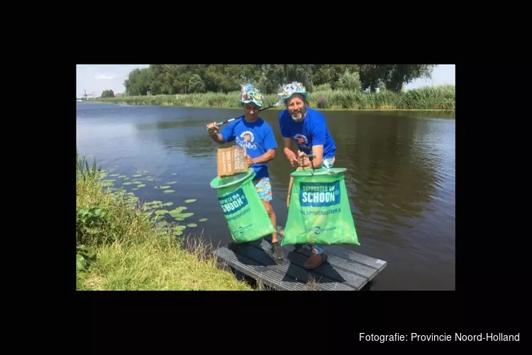 Kom zaterdag vuil opruimen langs en op het Noordhollandsch Kanaal