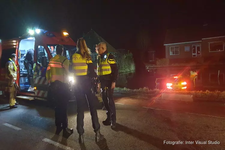 Twee aanhoudingen bij auto te water in Purmerland